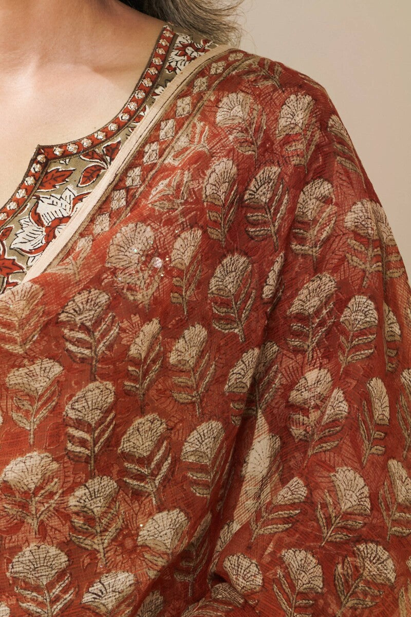 Sehra Safina Bagru Kota Dupatta