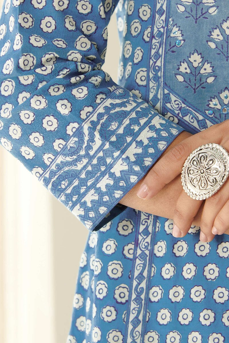 Sehra Heer Indigo Kurta