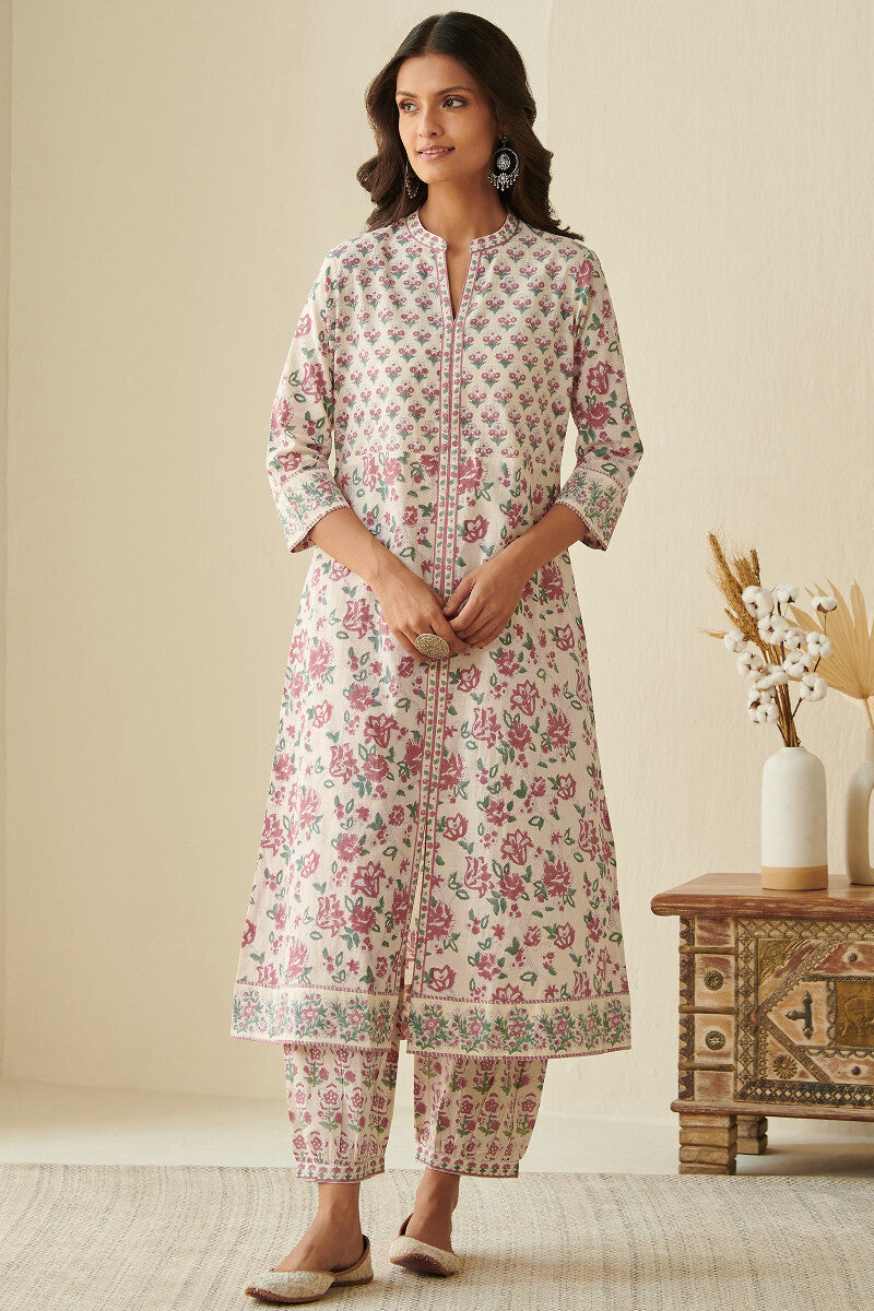 Gulshan Bagh Yasmina Sanganeri Kurta
