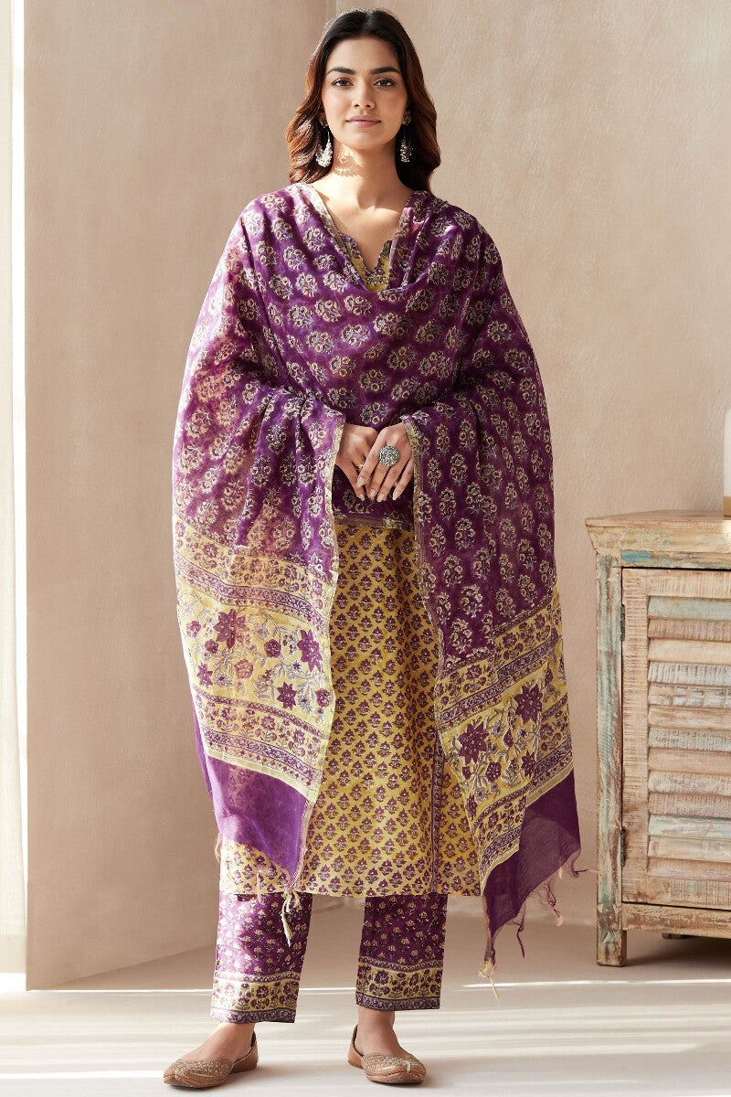 Mehrunissa Nusrat Chanderi Kurta