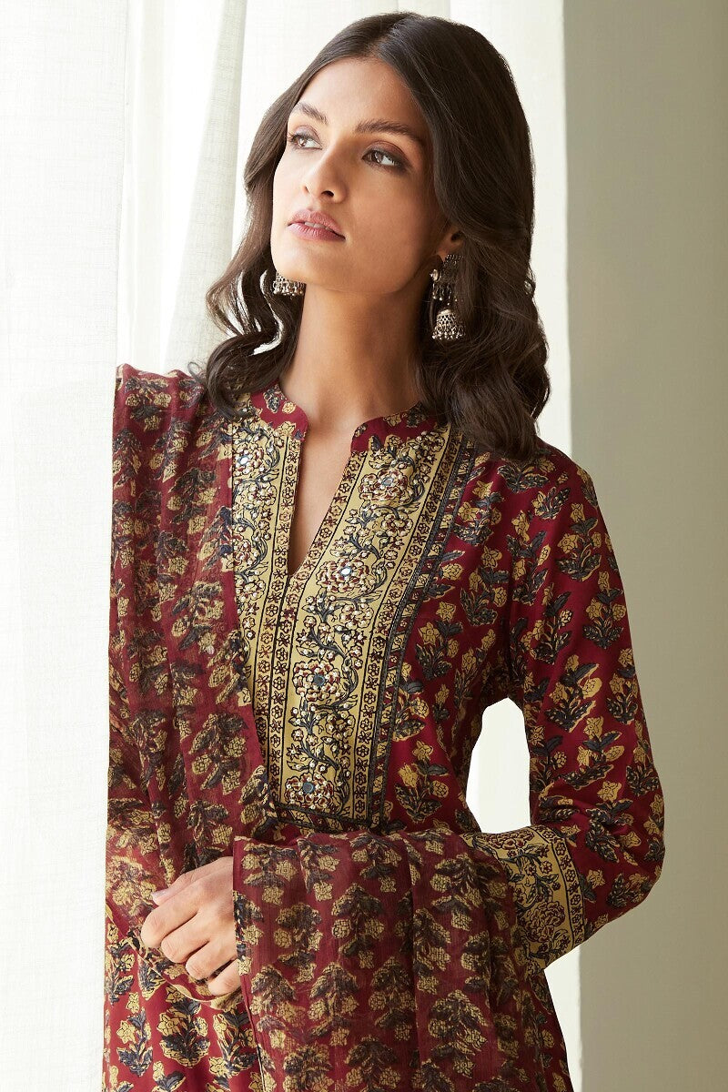 Sehra Sameera Bagru Kurta