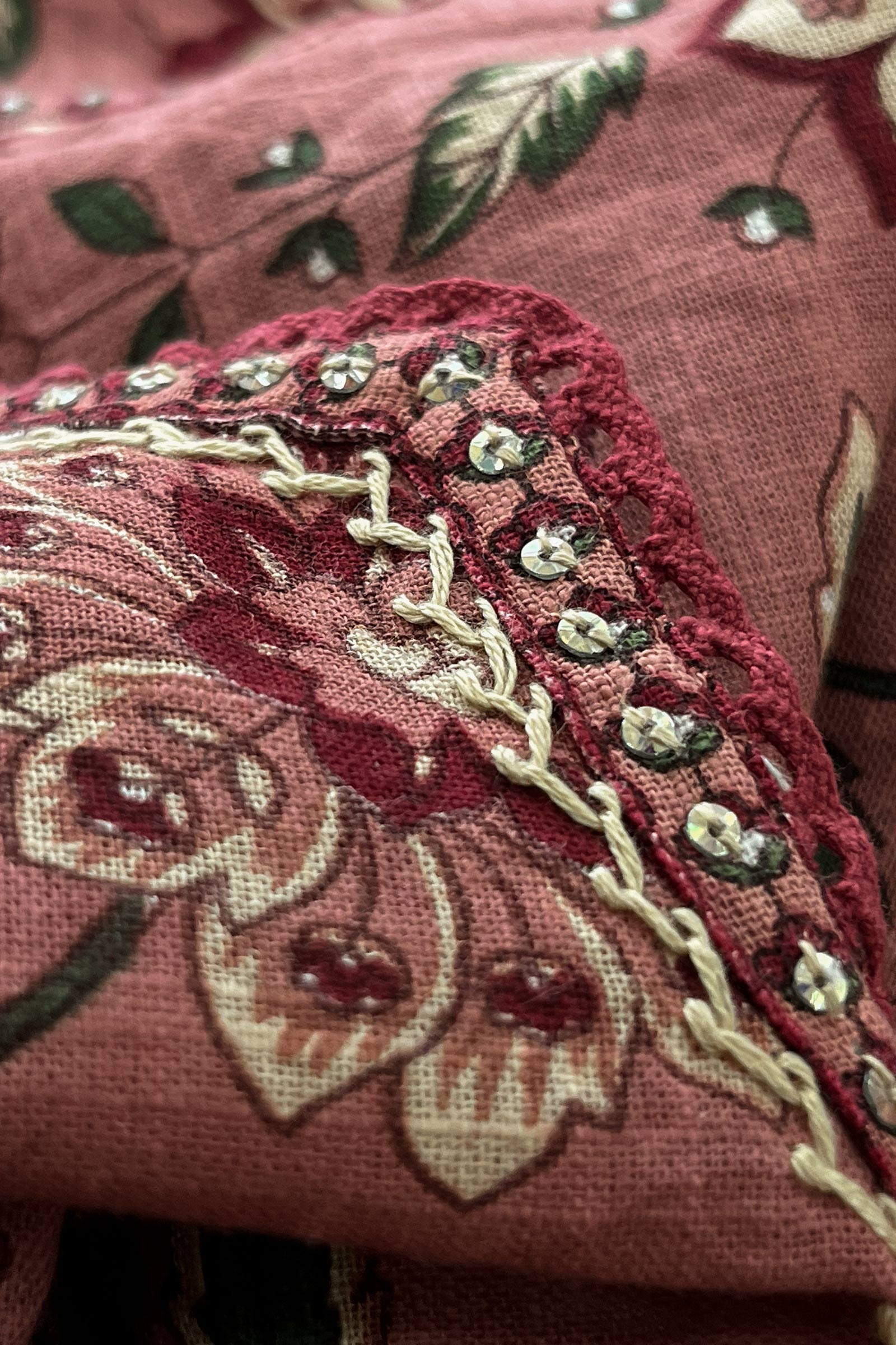 Rosheen Afra Sanganeri Kurta