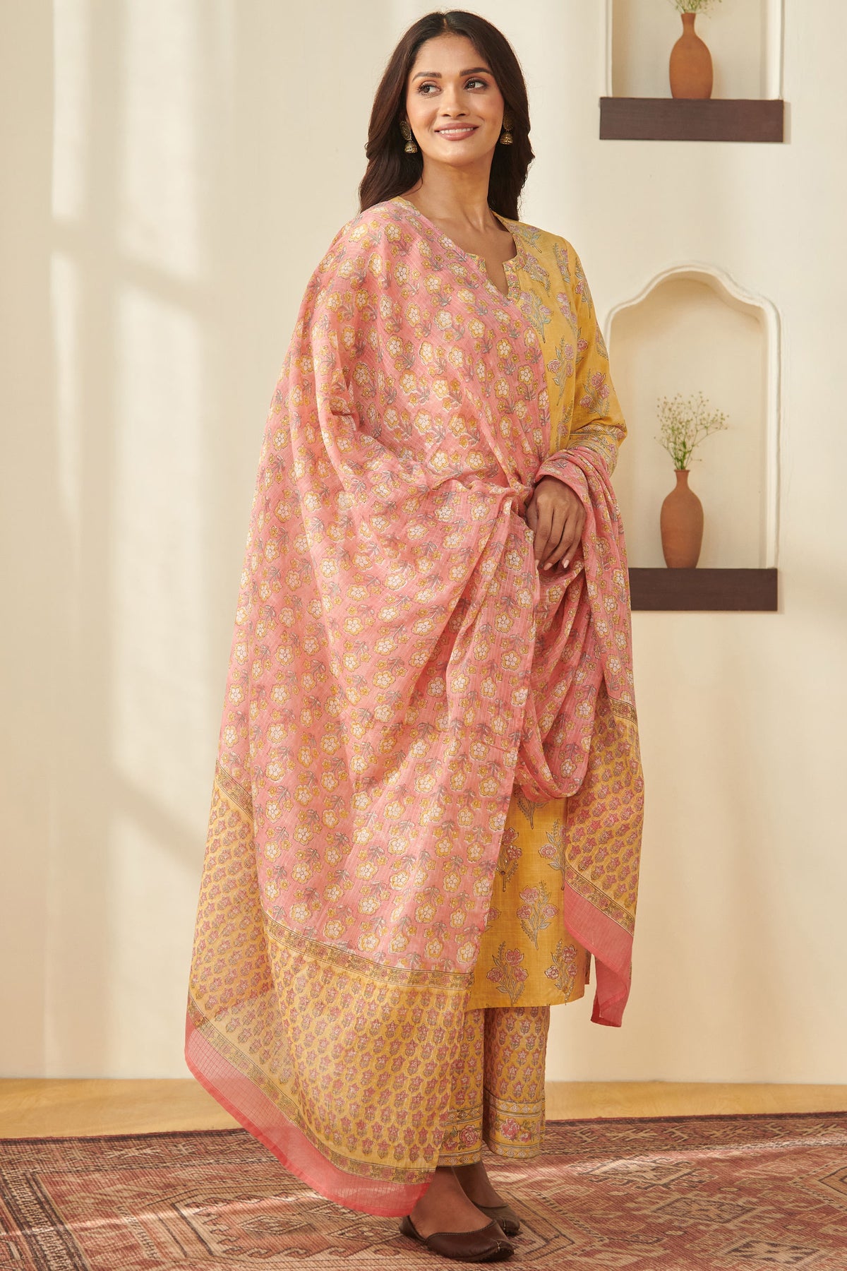 Gulraiz Suhana Sanganeri Dupatta