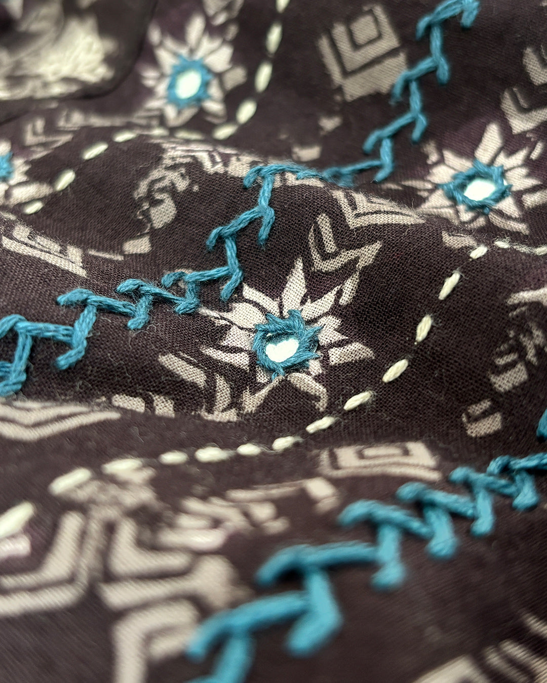 Sehra Farhat Bagru Kurta