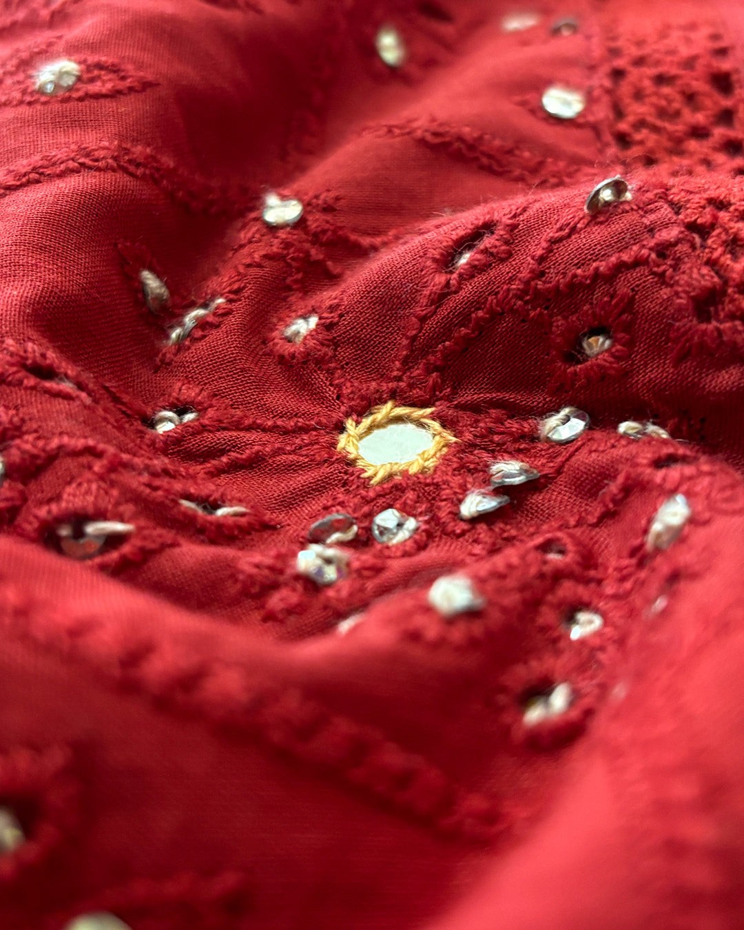 Roza Sureena Ruby Red Kurta