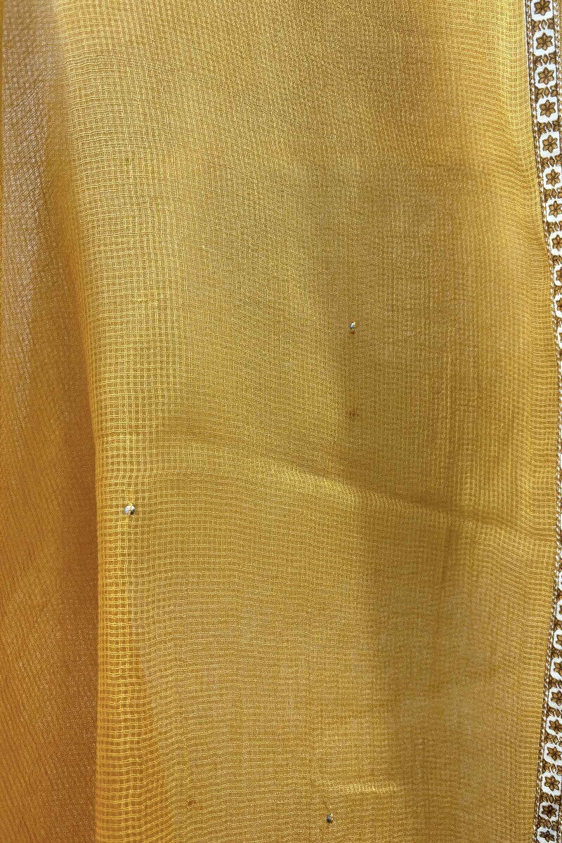 Mustard Kota Dupatta