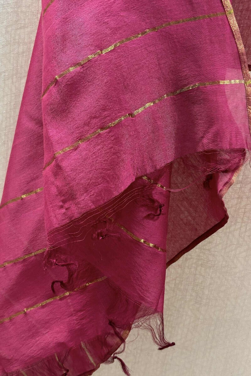 Handcrafted Chanderi Dupatta