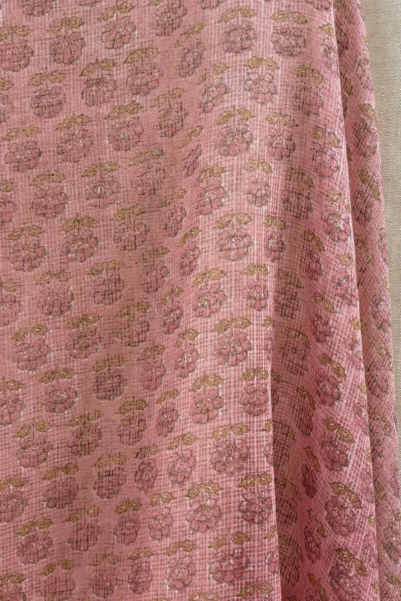 Pink Kota Printed Dupatta