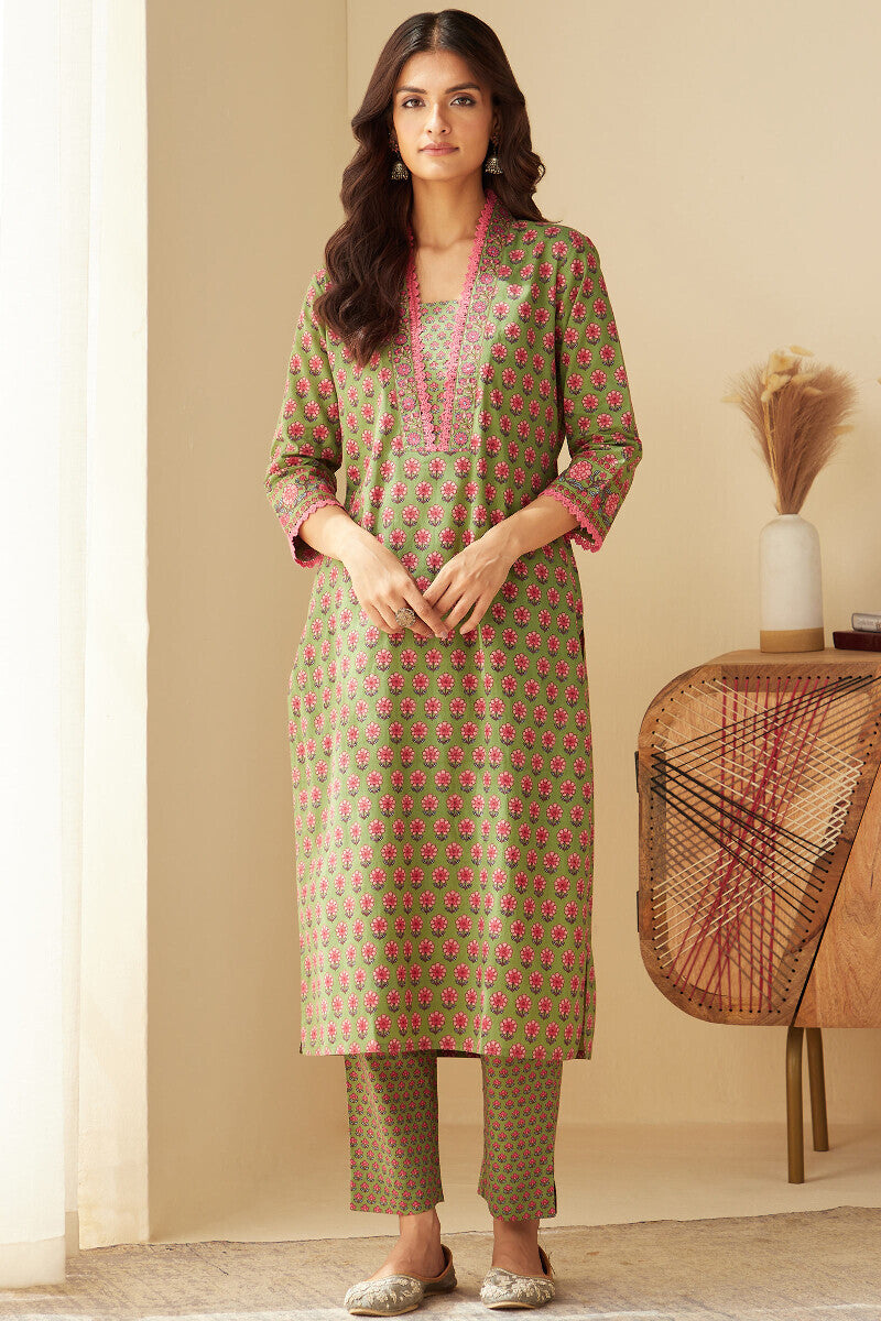 Rosheen Nida Sanganeri Kurta