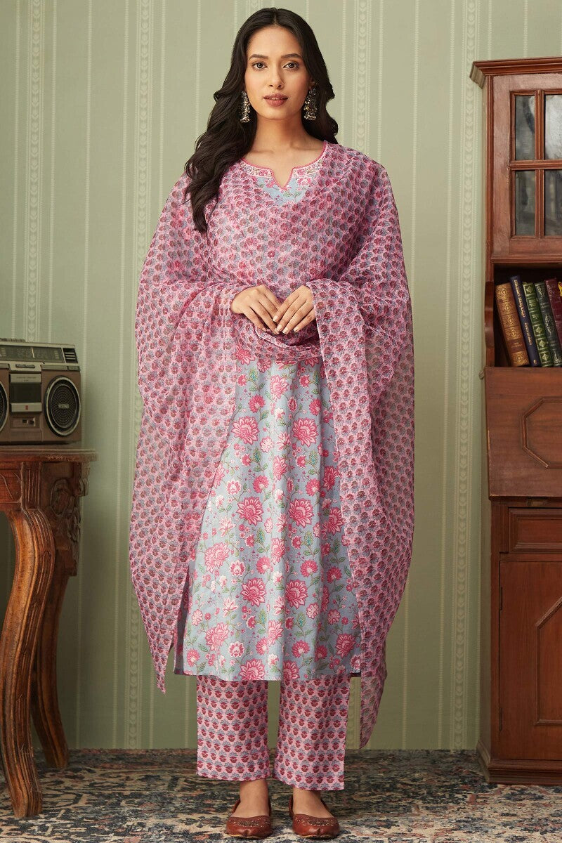 Rosheen Zafia Sanganeri Narrow Pants