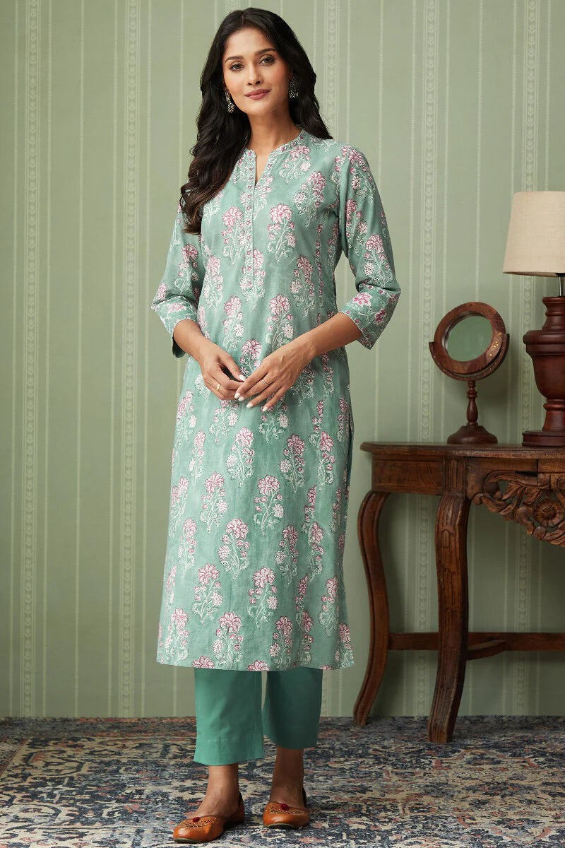 Gulshan Bagh Parisa Sanganeri Kurta