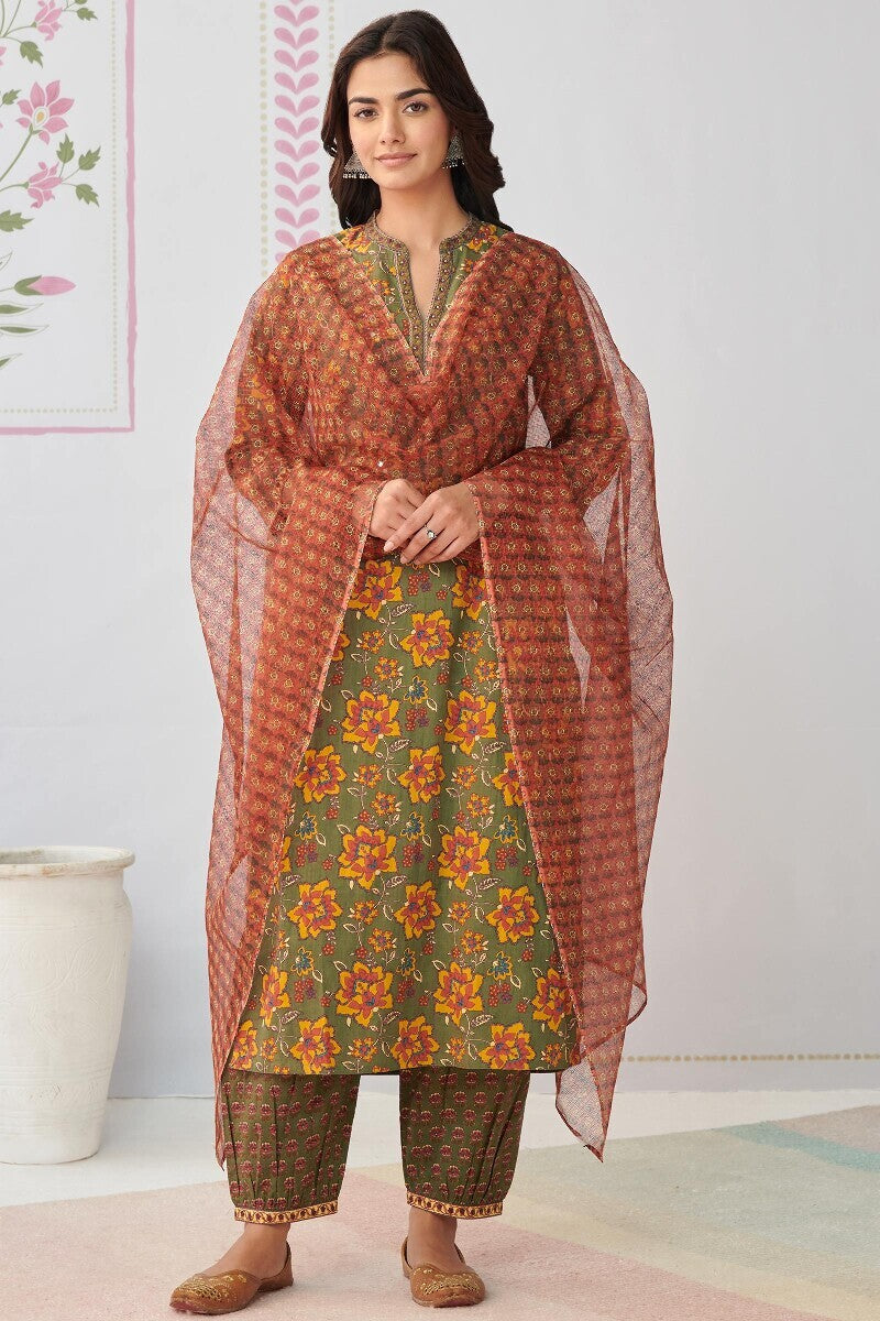Gulzar Suhana Sanganeri Dupatta