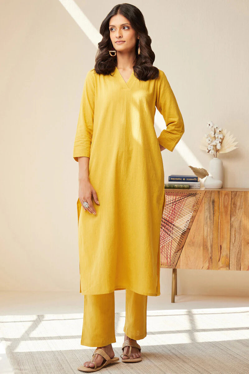 Roza Seher Daffodil Kurta