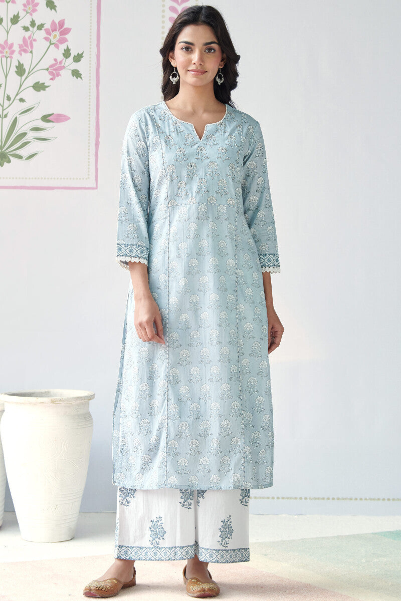 Rosheen Heer Sanganeri Kurta