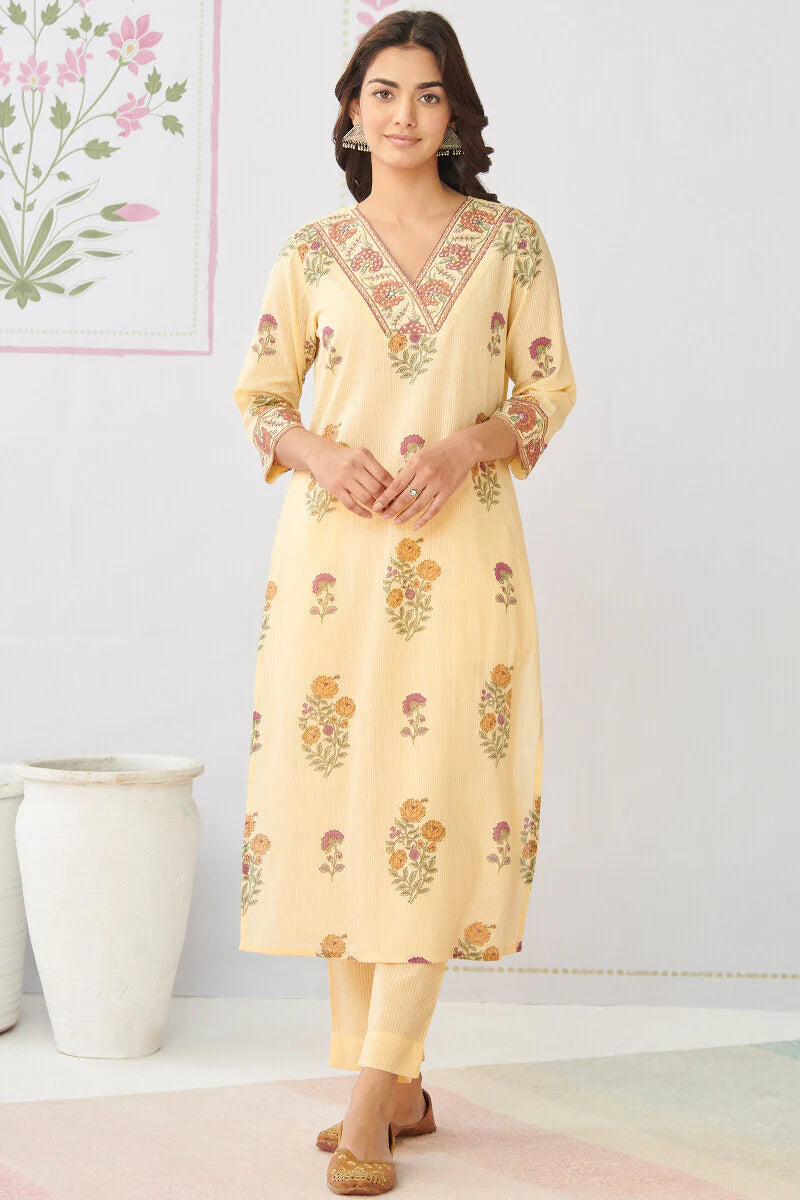Gulshan Bagh Sanganeri Zeenat Kurta