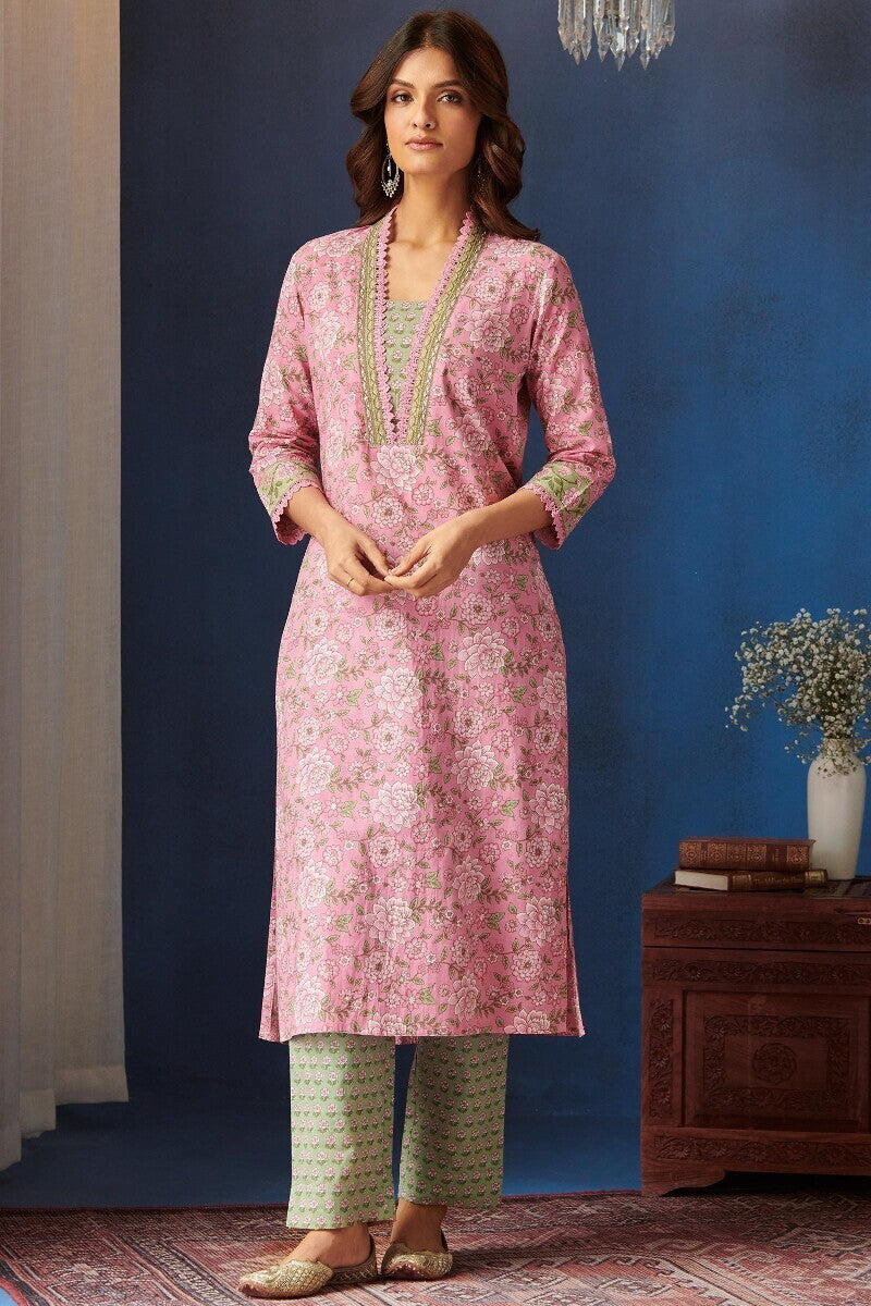 Rosheen Seerat Sanganeri Narrow Pants