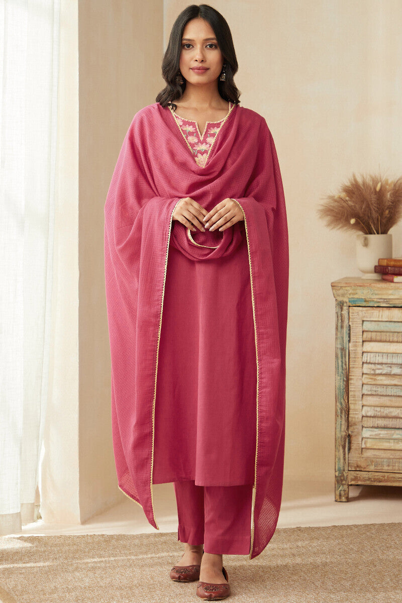 Roza Zoya Pink Narrow Pants