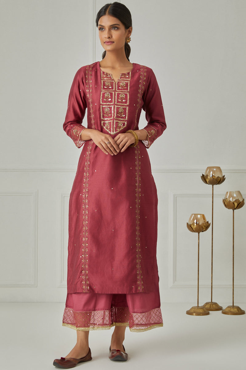Sanaa Sahira Chanderi Kurta