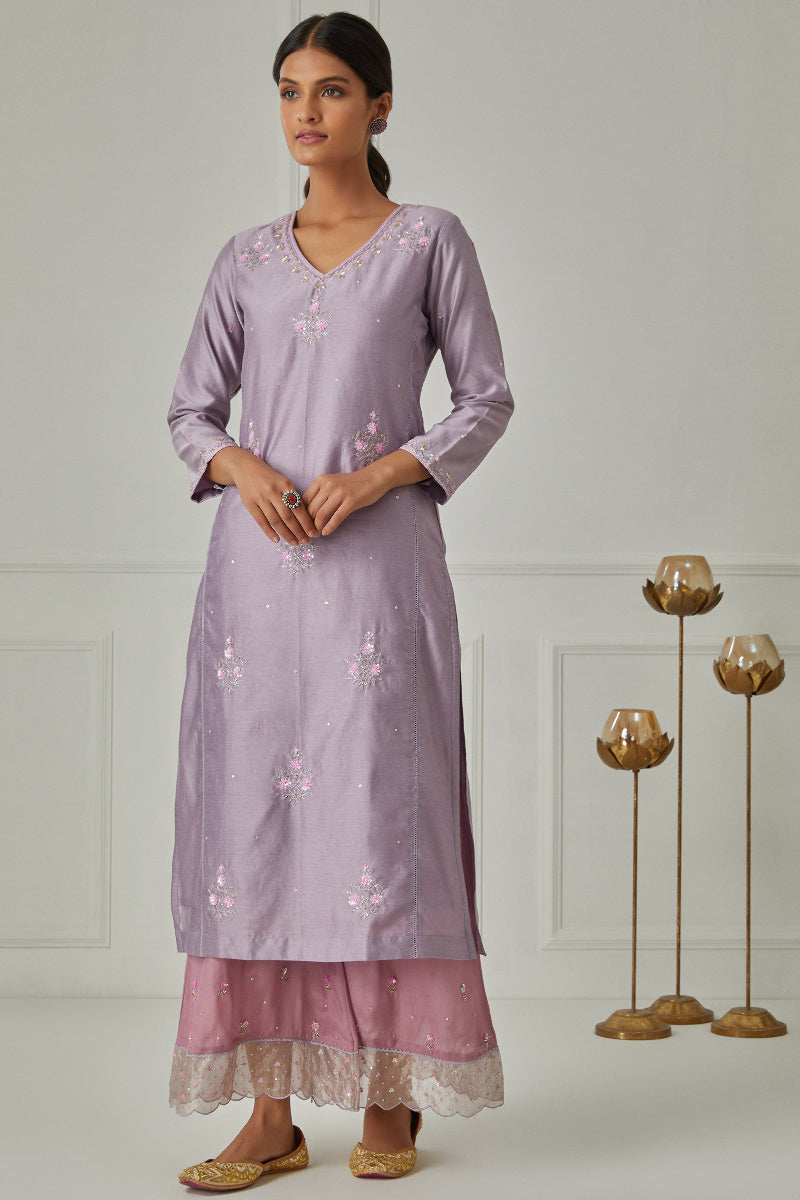 Sanaa Amaira Chanderi Kurta