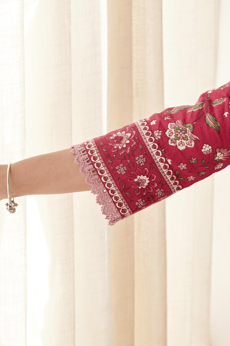 Mehreen Zinat Sanganeri Kurta