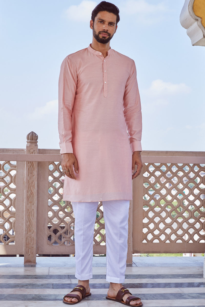 Safar Chanderi Kurta