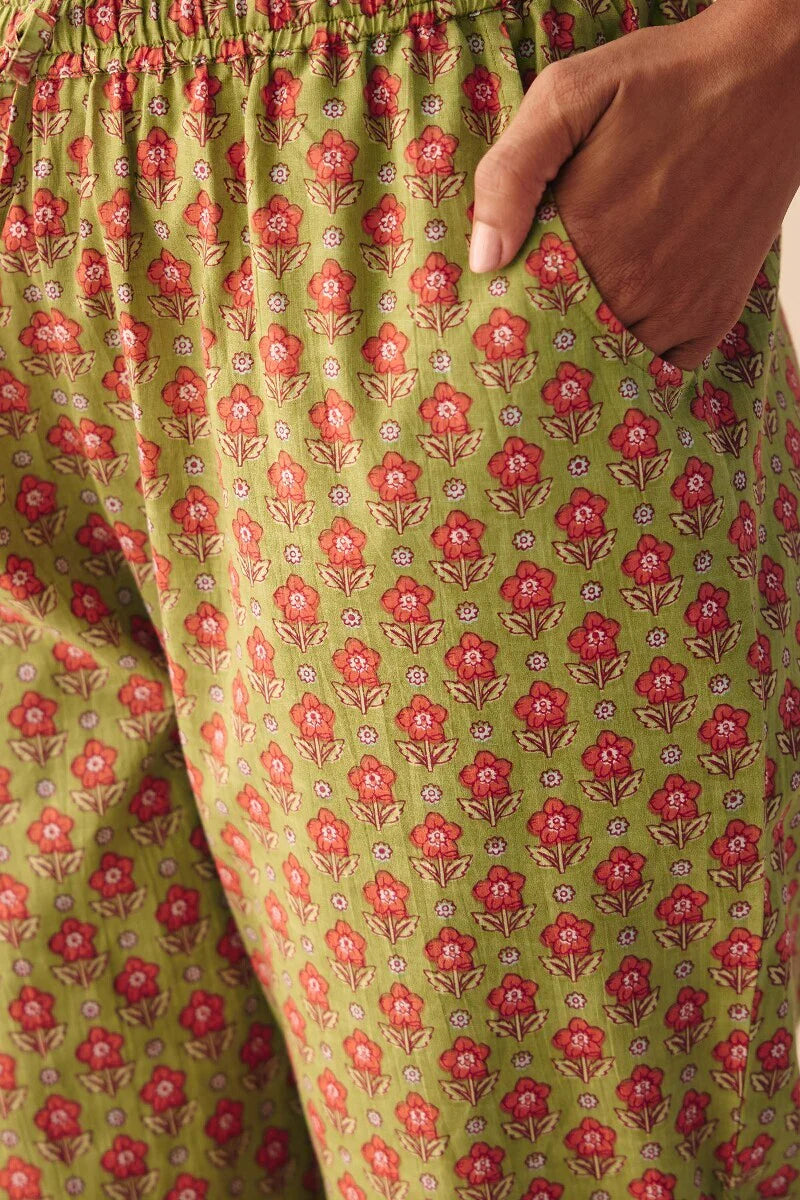 Surplus: Gulraiz Farah Sanganeri Narrow Pants
