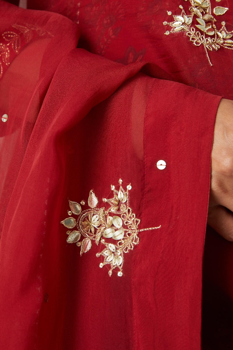 Zubeida Jahanzeb Organza Dupatta