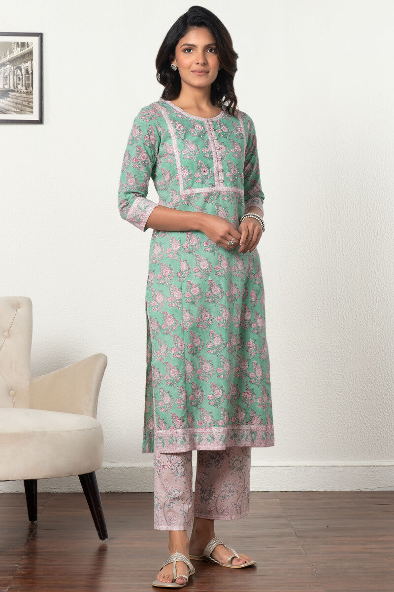 Roz Meher Mirza Sanganeri Kurta