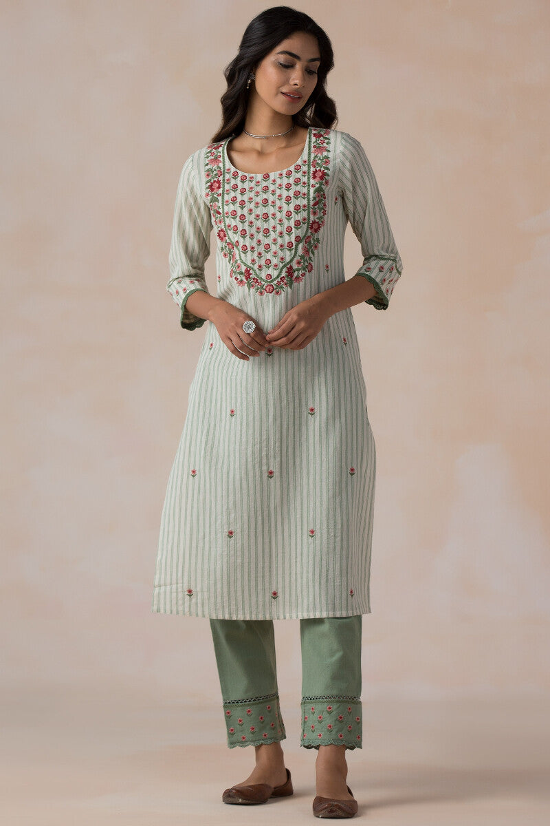 Gulbarg Faheema Handloom Kurta