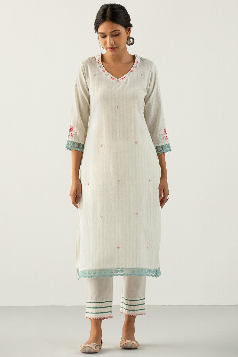 Gulbarg Rumaisa Handloom Kurta