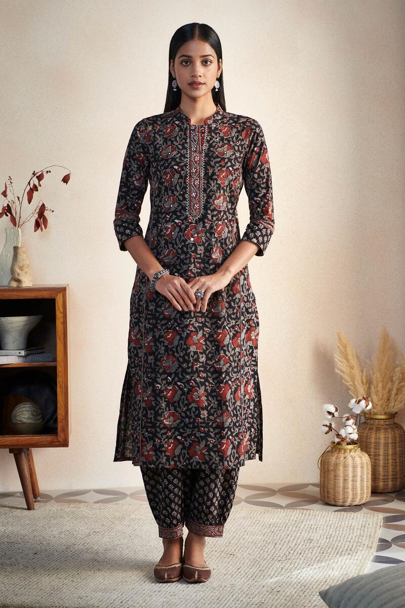 Sehra Nafeesa Bagru Kurta