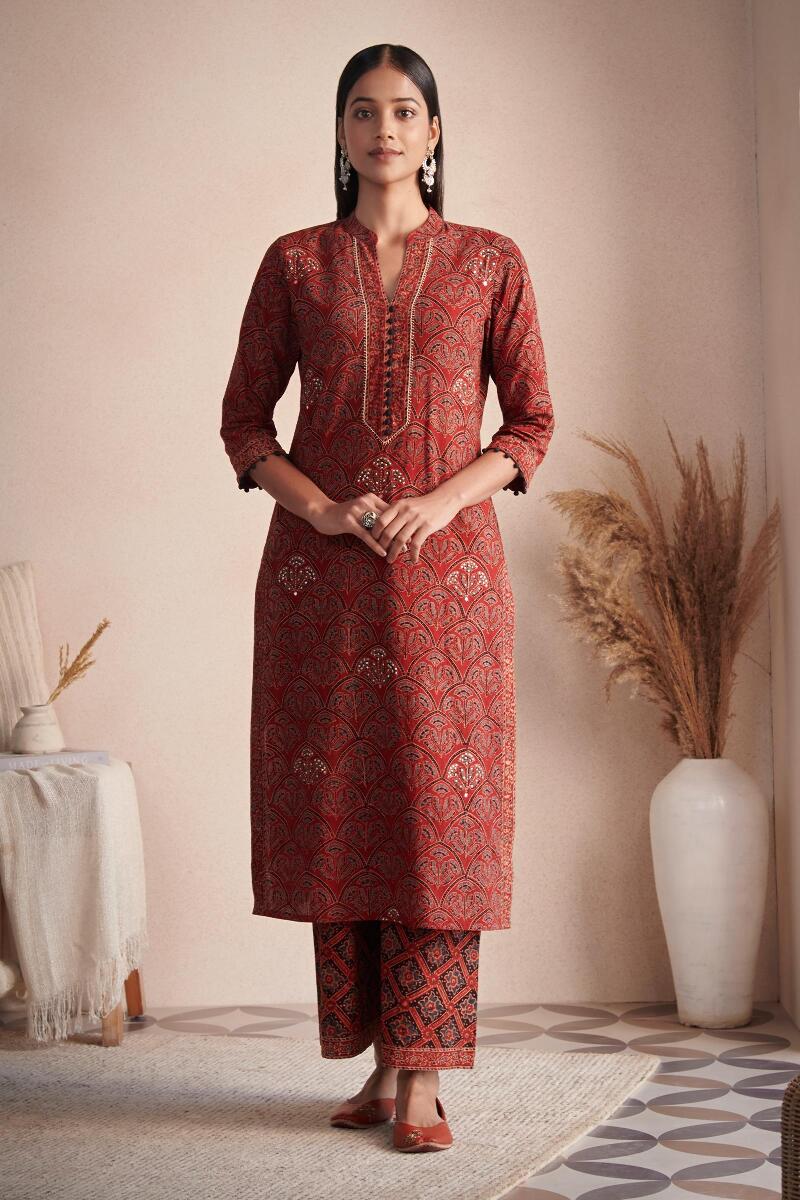 Sehra Samira Ajrak Kurta