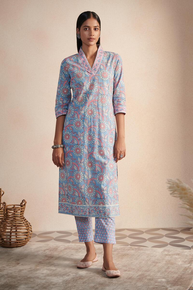 Gauhar Siya Sanganeri Kurta