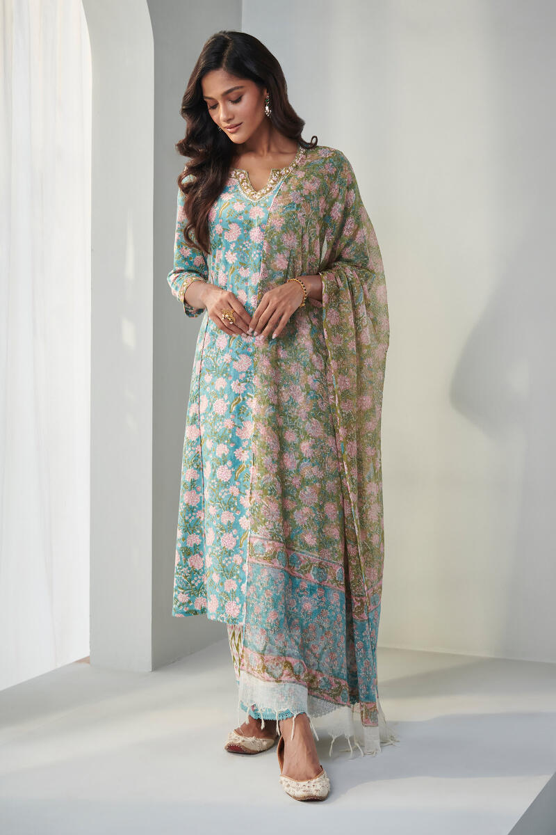 Nasrine Maya Sanganeri Kota Dupatta