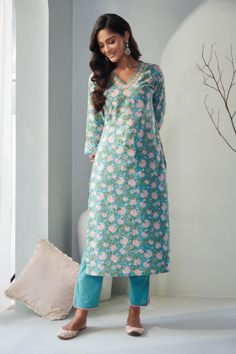 Nasrine Rabiya Sanganeri Kurta