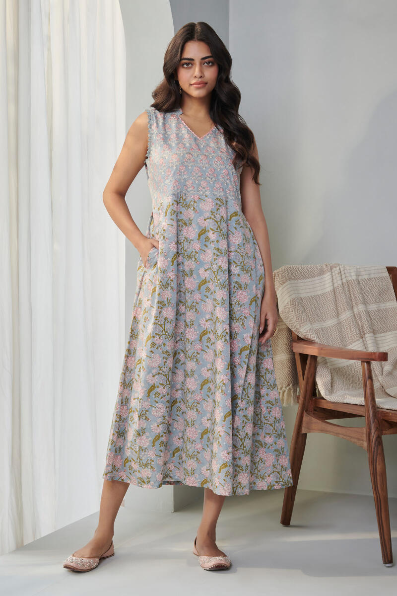 Nasrine Ziah Sanganeri Dress