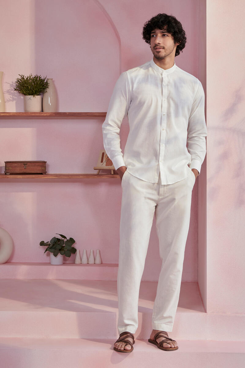 Arsh Ahaan Cotton Linen Pants