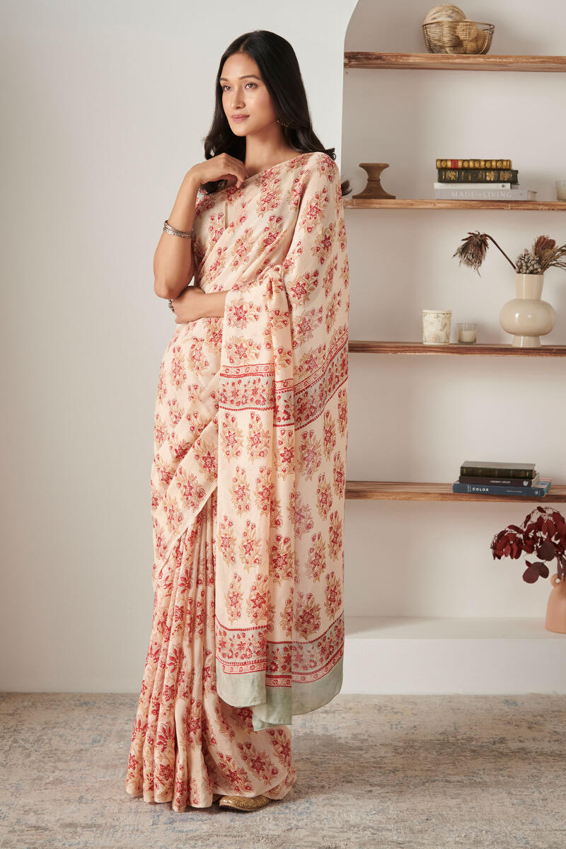 Nasrine Inaya Sanganeri Modal Saree