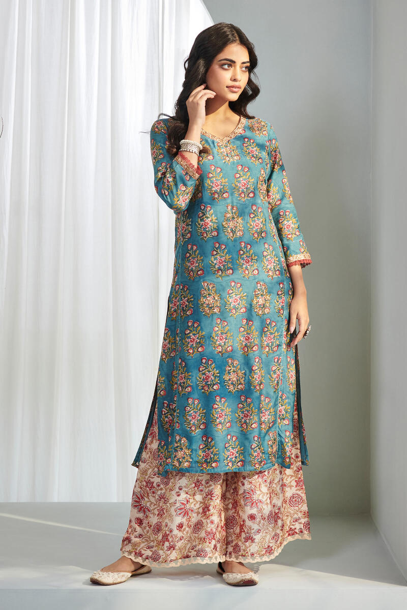 Nasrine Farnaz Sanganeri Modal Kurta