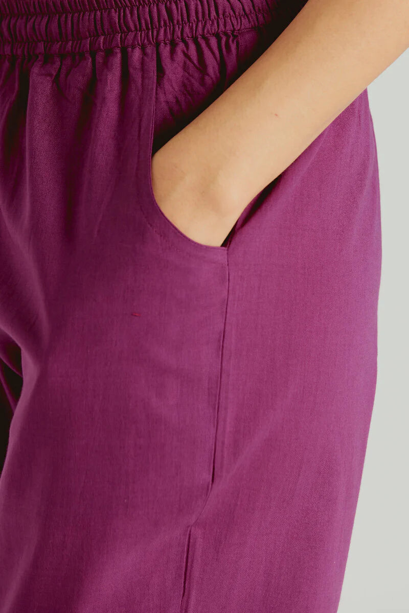 Surplus: Roza Sehr Plum Narrow Pants