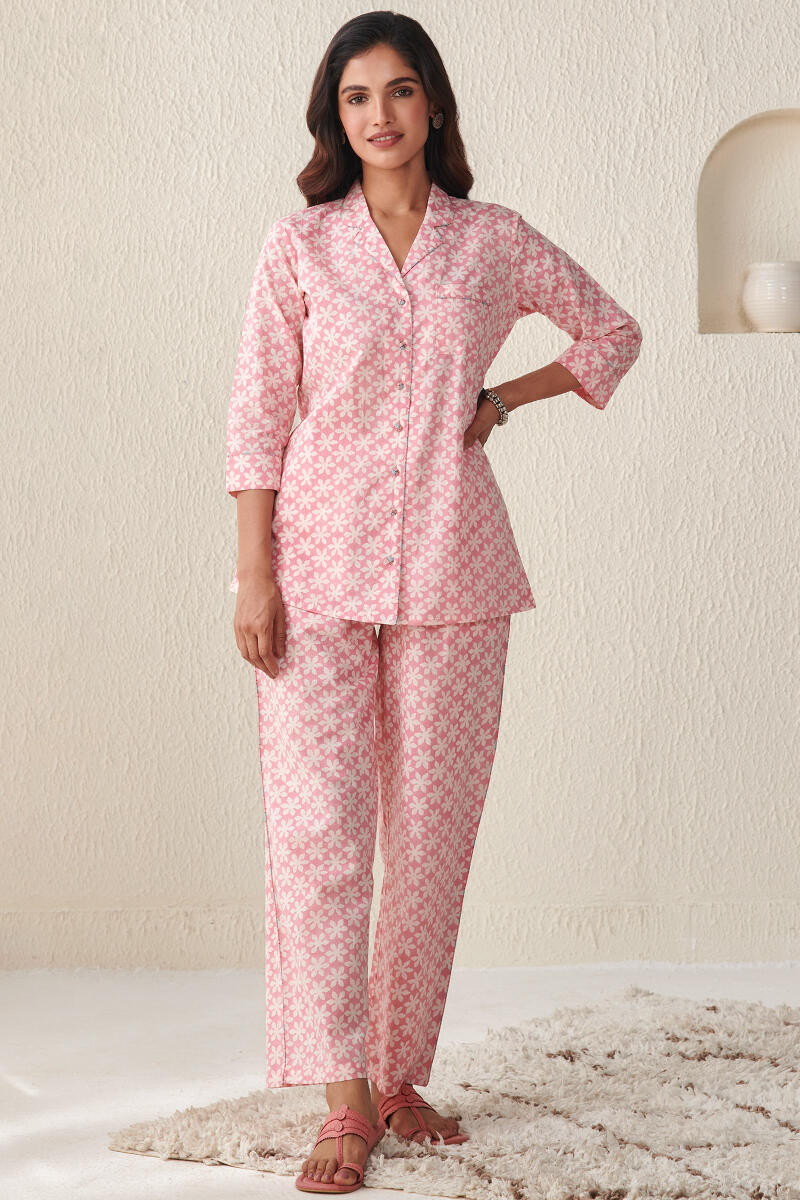 Roza Seher Sanganeri Loungewear Set