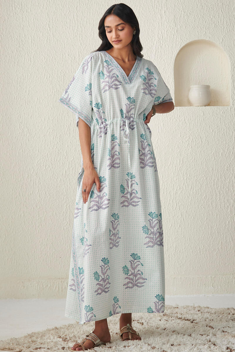 Roza Mirza Sanganeri Kaftan