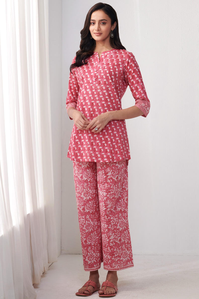 Nasrine Farhat Sanganeri Pyjama Set