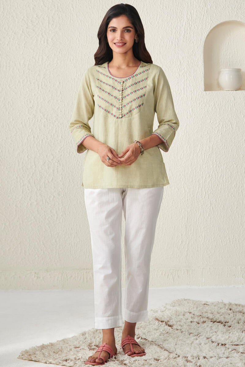 Nasrine Nida Handloom Top