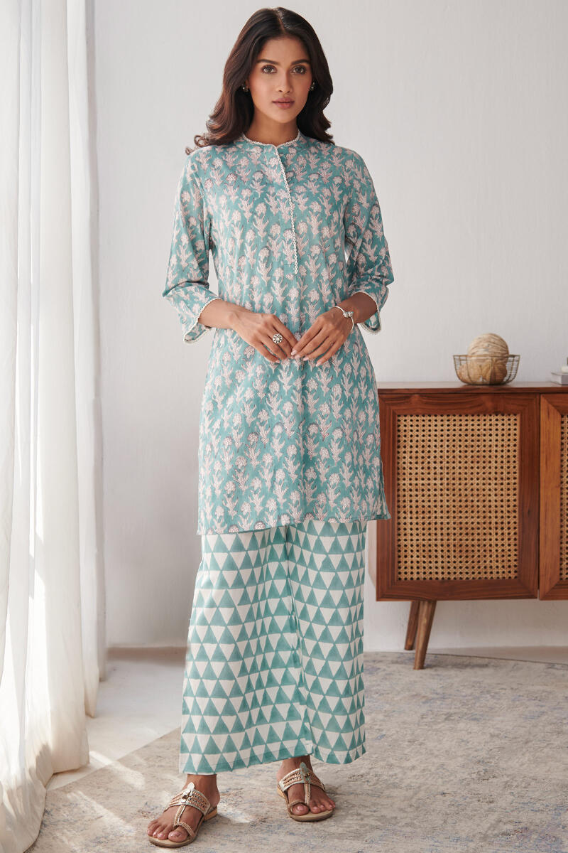 Nadiya Jia Sanganeri Loungewear Set
