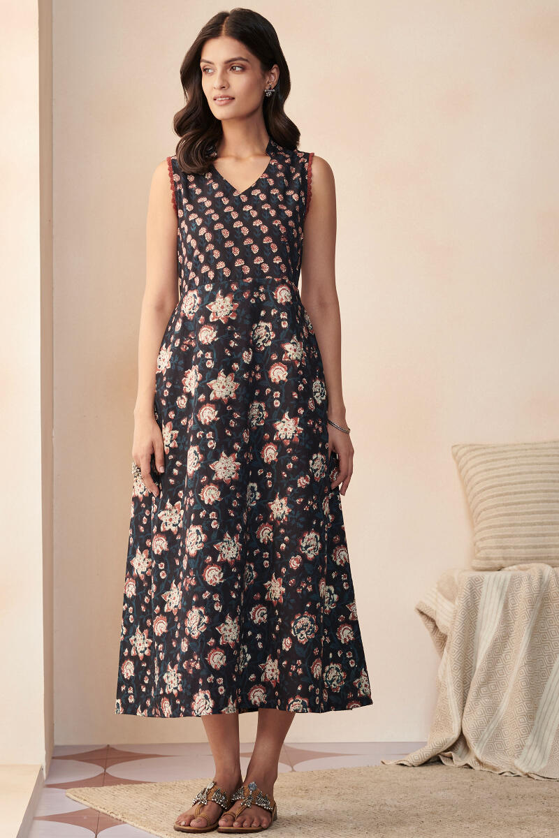 Sehra Mirza Bagru Dress