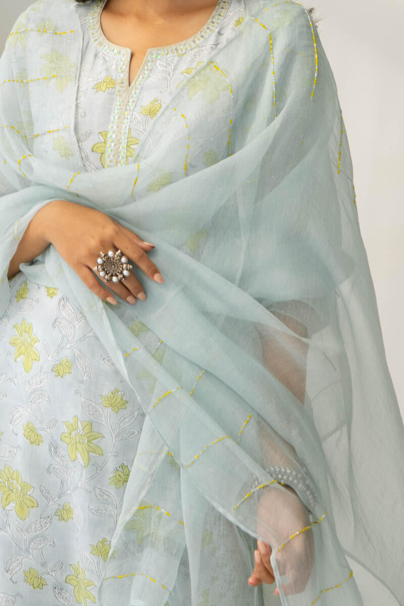 Nasrine Zeenat Cotton Silk Dupatta
