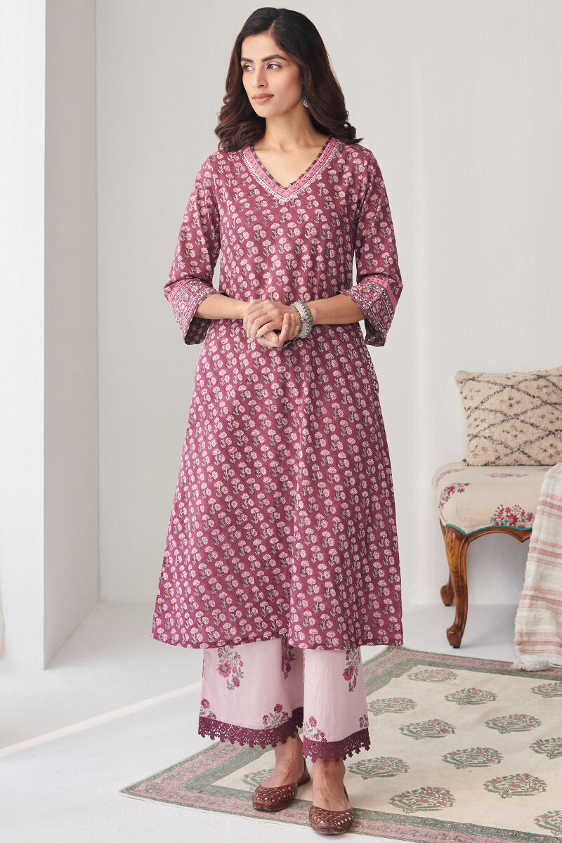 Nasrine Rabiah Sanganeri Kurta