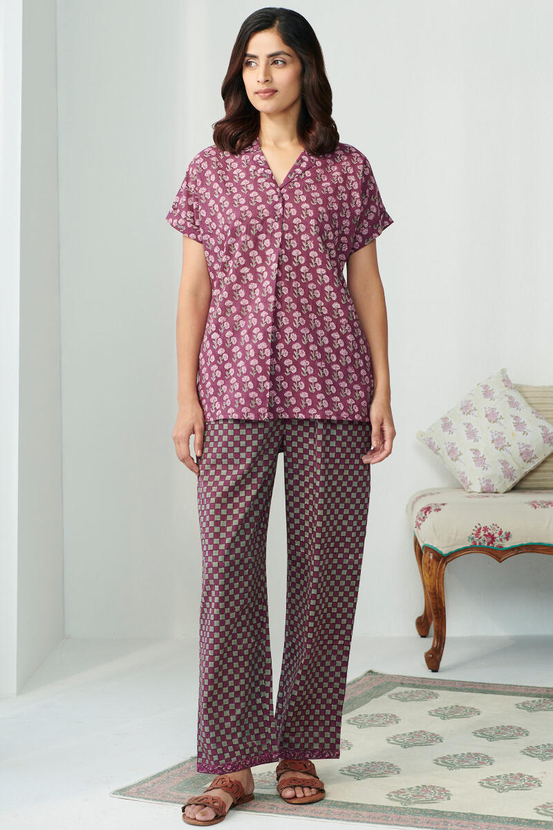 Nasrine Ziya Sanganeri Loungewear Set