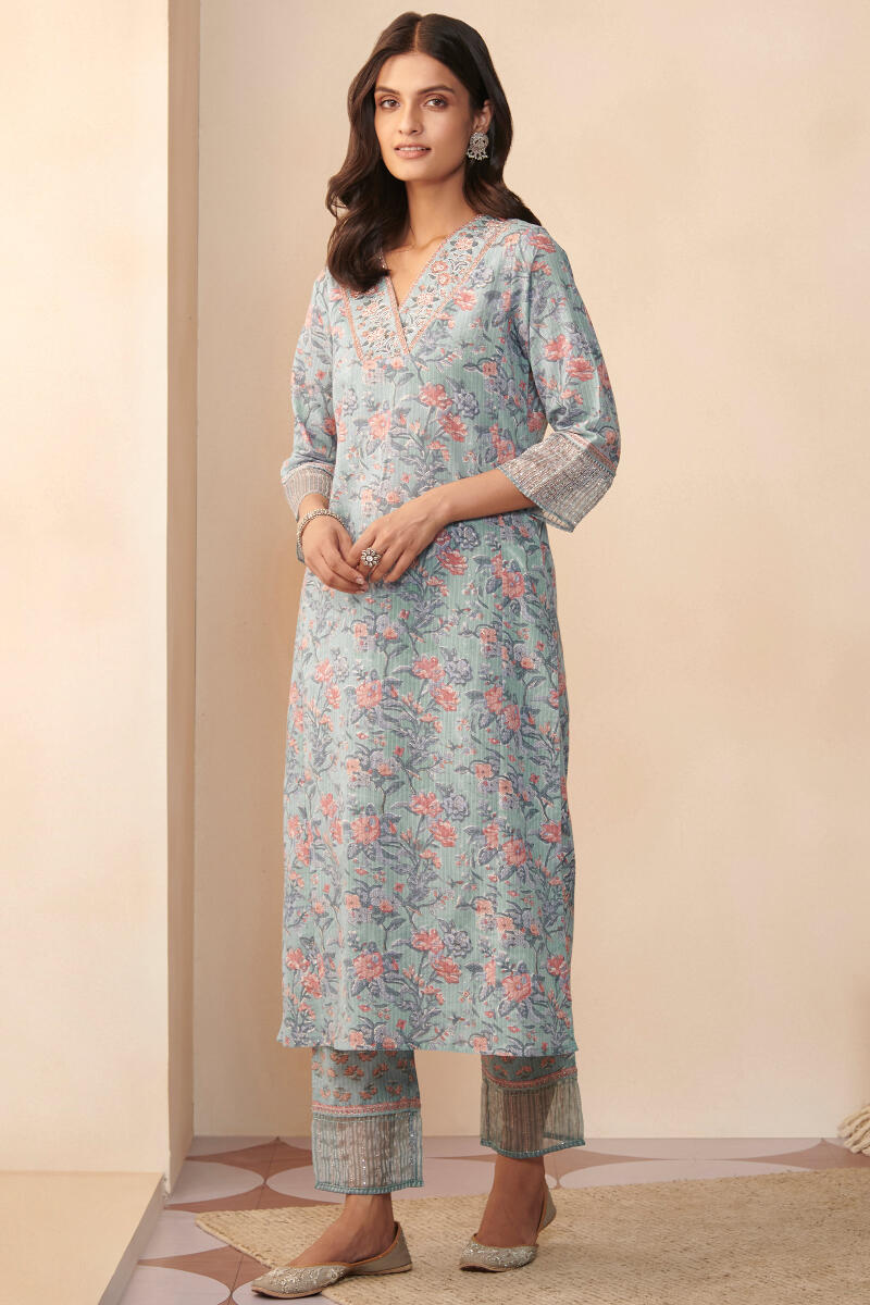 Nasrine Mahi Sanganeri Kurta